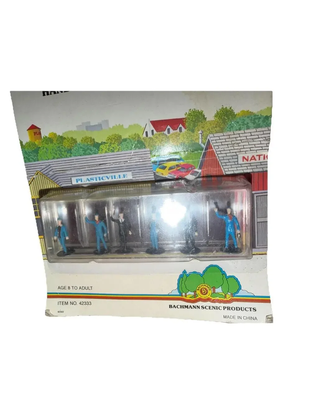 Bachmann #42333 HO Mini-People Train Crew Brand New SEALED